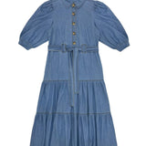 Zaikamoya Denim Scarlett Dress