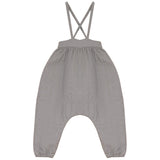Calla Lili Taupe Strappy Quilted Romper