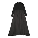 Teela Black Knit Shabbos Robe