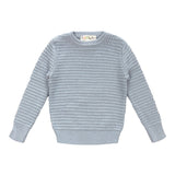 Teela Powder Blue Weave Sweater