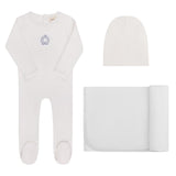 Aurora Ivory/Blue Metallic Crest Collection Take Me Home Set