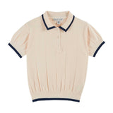 Emile Et Ida Creme Pointelle Polo