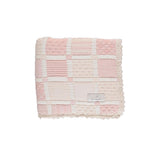 Bebe Organic Dusty Rose Patchwork Mai Blanket