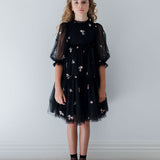Petite Amalie Petite Rosebud Embroidery Dress