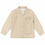 Teela Taupe Twill Shirt