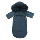 Pramie Blue Down Snowsuit