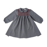 Kipp Grey Cynthia Pinstripe Dress
