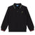 Pompomme Black Logo Polo