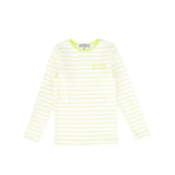Bace Yellow Striped Ribbed T-shirt