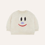 Campamento Ecru Smiling Face Sweatshirt