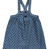 Piupiuchick Washed Blue Denim Heart Jumper