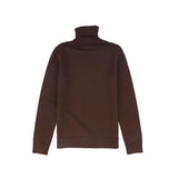 Valentina Brown Roll Over Turtleneck