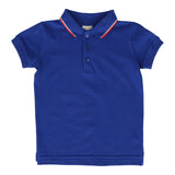 Lil Legs Royal Blue Double Stripe Polo