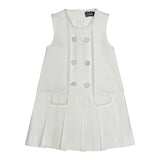 Belati Ivory Scuba Binding Dress