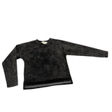 Teela Black Mineral Wash Top