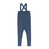 Ely's & Co Blue Floral Star Knit Collection Overalls
