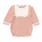 Paz Powder Pink Knit Romper