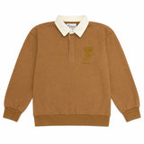 Froo Brown Toffee Terry Polo