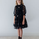 Petite Amalie Petite Rosebud Embroidery Dress