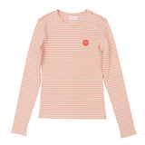 Luna Mae Pink Oat Stripe Ella T-Shirt