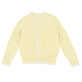 Motu Pale Yellow Zane Stitch Cardigan