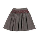 Analogie Soft Grey Plaid Edition Skirt