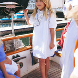 Calla Lili White Smocked Dress