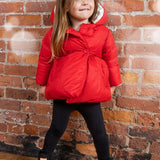 Ellabee Red Flared Enfant Down Coat