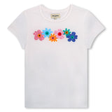 Sonia Rykiel White Flower T-Shirt