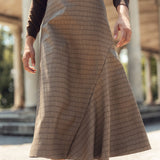 Soir Cocoa Sloan Midi Skirt
