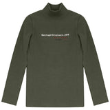 Calla Lili Green Heritage Mockneck