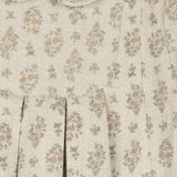 One Child Floral Beam Rustic Dress