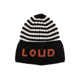 Loud Black Knit Whisper Beanie