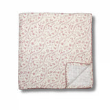 Little Threads Mauve Heirloom Vine Muslin Blanket