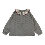Analogie Pale Grey Primrose Blouse
