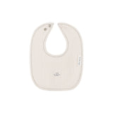 Ely's & Co Ivory/Blue Little One Bib