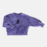 Minikid Acid Purple Balloon Sweatshirt