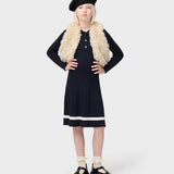 Molo Navy Cecilia Dress