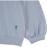 Emile Et Ida Light Blue Flounce Collar Sweatshirt