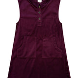 Teela Brick Corduroy Jumper