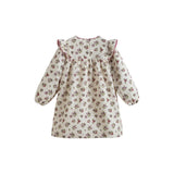 C'era Una Volta Cream Flower Debbie Dress