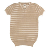 Noma Sand Striped Textured Top