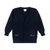 Looms Blue Plaid Collection Cardigan