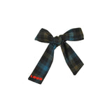 Loud Check Glitzy Bow