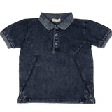 Crew Black Denim Polo