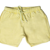 Crew Yellow Jean Wash Shorts