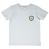 Crew White Stitch Patch Tee