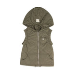 Crew Green Lyla Quilted Vest