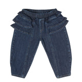 Crew Blue Dora Ruffle Jeans