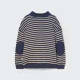 My Little Cozmo Navy Stripe Knit Alexis Sweater